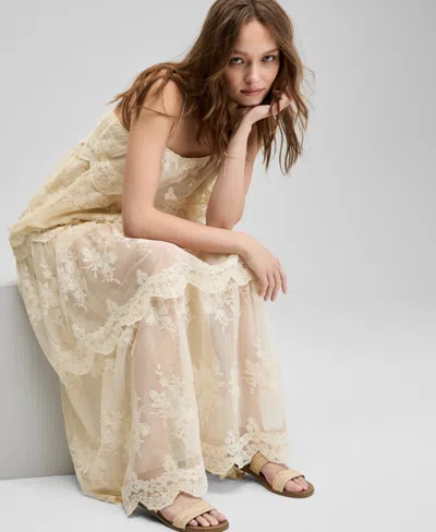 And Now This Women's Tiered Lace Maxi Dress, Exclusively At Macy's