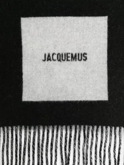 Jacquemus Scarf Square Fringe Detailing