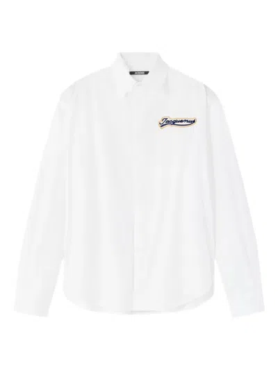 Jacquemus Simon Shirt Buttoned Cuffs In White