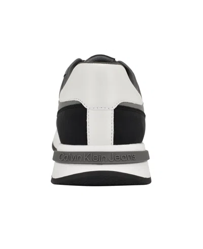 Calvin Klein Men's Men's Picio Monogram Logo Sneaker In Gray