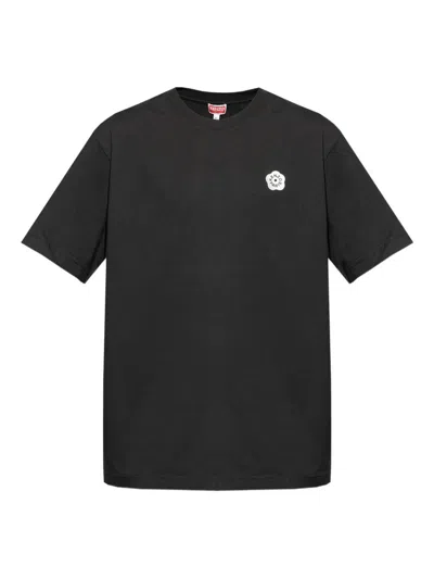 Kenzo Boke Flower 2.0 Cotton T-shirt In Black