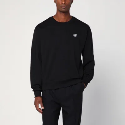 Kenzo Black Sweatshirt With Logo In Black