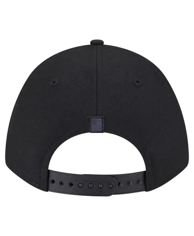 New Era Men's Black Dallas Mavericks Game Day Flag A-frame 9forty Adjustable Hat