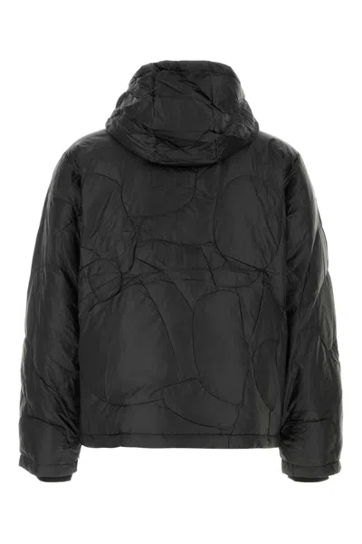 Kidsuper Studios Black Polyester Down Jacket In Black