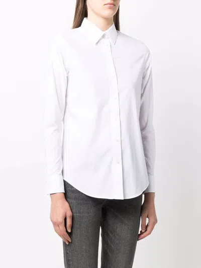 Ralph Lauren Embroidered-logo Shirt In White