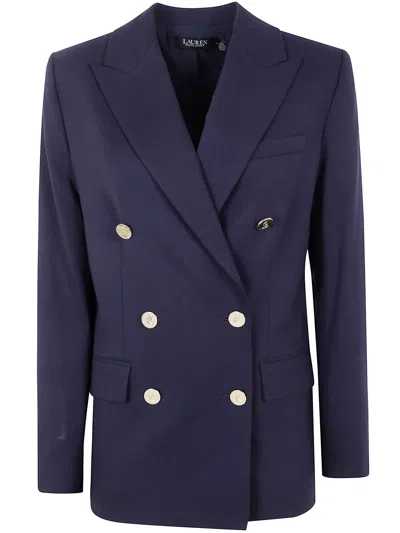 Ralph Lauren Wool Blazer In Blue