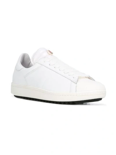 Shop Moncler - Low Top Sneakers  In White