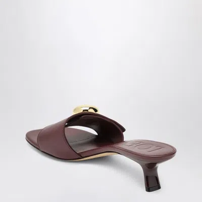 Loewe 45mm Pebble-embellished Leather Sandals