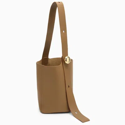 Loewe Brown Pebble Bucket Medium Bag