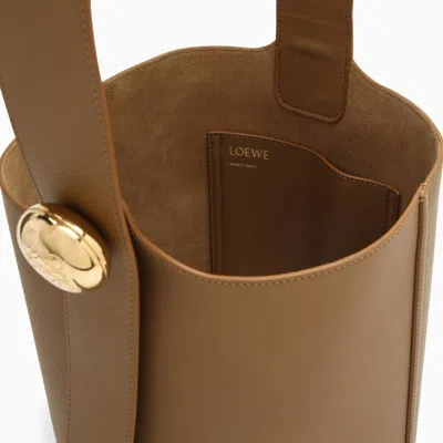 Loewe Brown Pebble Bucket Medium Bag
