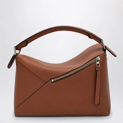 Loewe Medium Puzzle Bag In Brown