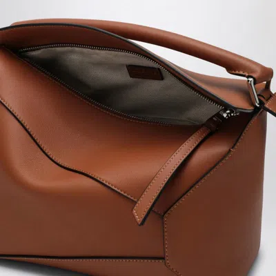 Loewe Medium Puzzle Bag In Brown
