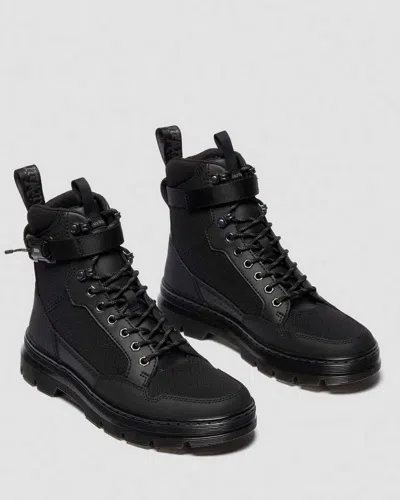 Dr. Martens Combs Tech Poly Casual Boots In Black
