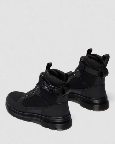 Dr. Martens Combs Tech Poly Casual Boots In Black