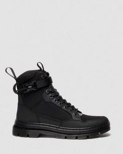 Dr. Martens Combs Tech Poly Casual Boots In Black