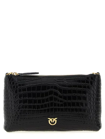 Pinko Flat Horizontal Mini Crossbody Bag