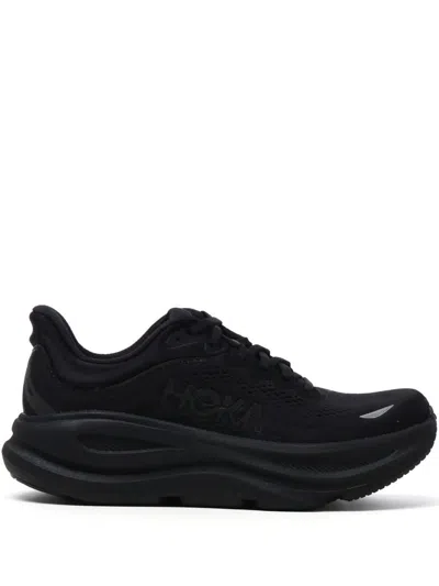 Hoka Bondi 9 Sneakers In Black