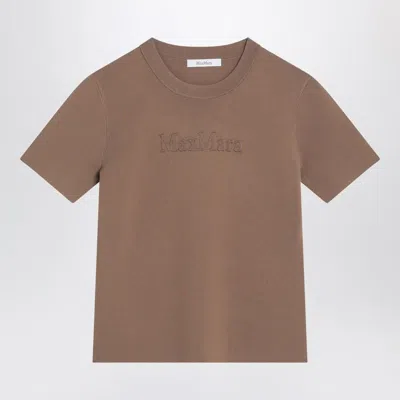 Max Mara Top Woman Hazel In Brown