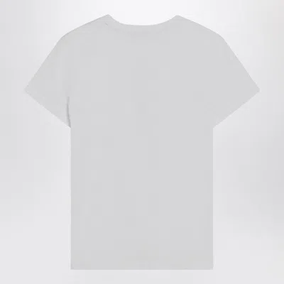 Max Mara White T-shirt In Cotton In White