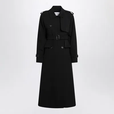 Max Mara Flavio Double-breasted Long Trench Coat