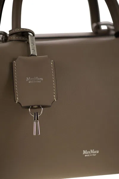 Max Mara Holdallm - Medium Satchel In Natural Leather