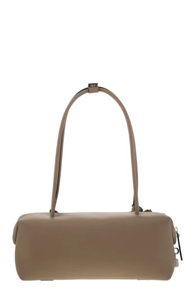 Max Mara Holdallstring - Natural Leather Satchel