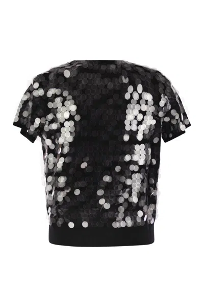 Max Mara Saio - Wool Sweater With Sequins