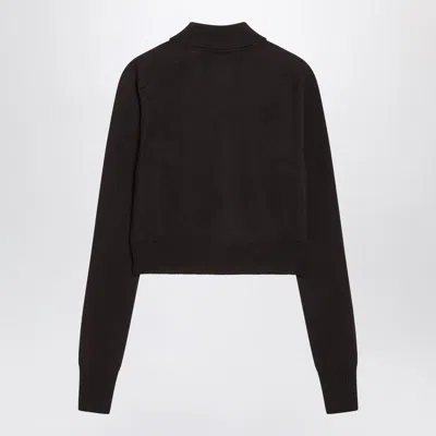 Sportmax Perseo Button-up Knitted Cardigan In Brown