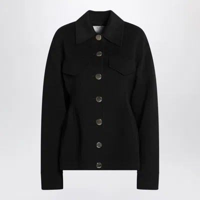 Sportmax Egeo Buttoned Wool Blazer In Black