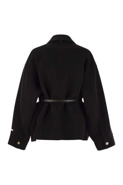 Sportmax Max Mara  "cantore" Bomber In Black