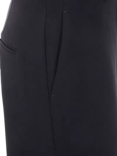 Max Mara Belted Trousers In Blue