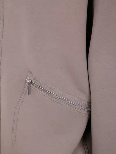 Michael Kors Double Breasted Zip Mock Collar Jacket