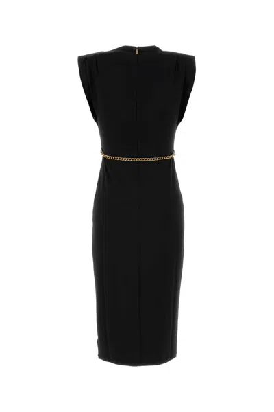 Michael Michael Kors Michael By Michael Kors Black Jersey Dress