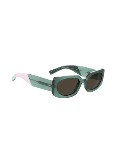 Missoni 0169 Logo Sunglasses In Green