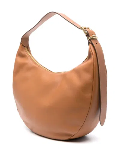Miu Miu Caramel Leather Shoulder Bag