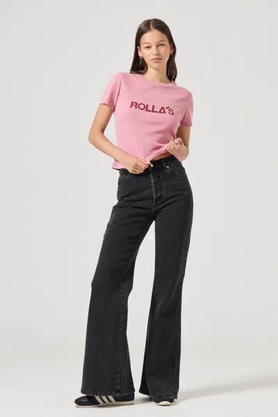 Rolla's Eastcoast Flare Jeans In Black