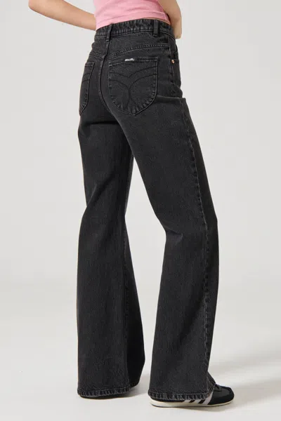 Rolla's Eastcoast Flare Jeans In Black