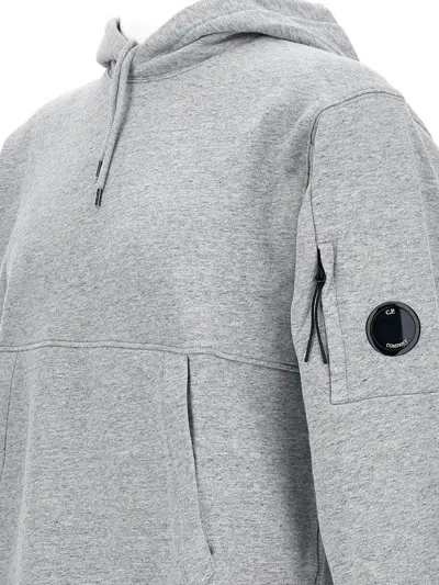 C.p. Company C.p.company Cotton Hoodie In Gray