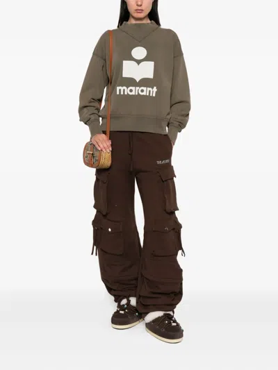 Isabel Marant Étoile Moby Sweatshirt In Green