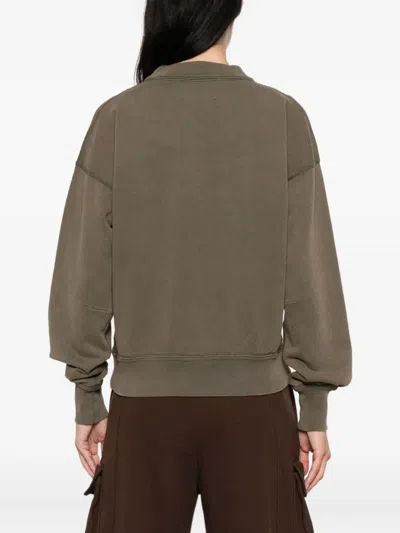 Isabel Marant Étoile Moby Sweatshirt In Green