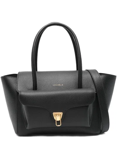 Coccinelle Double Beat Leather Tote Bag