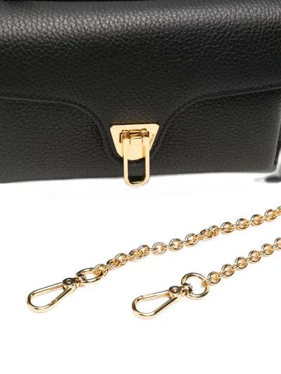 Coccinelle Double Beat Leather Tote Bag