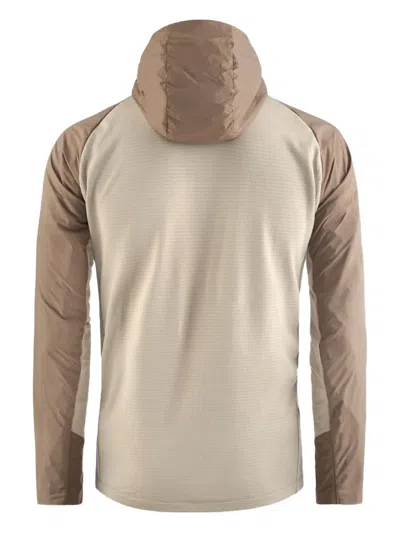 Pedaled Hooded Half-zip Sweater