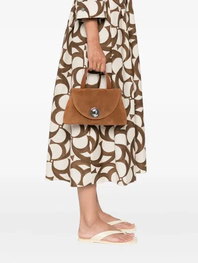 Coccinelle Small Nikla Calf-suede Tote Bag
