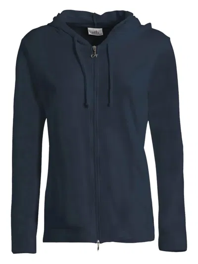 Deha Cotton Hoodie In Blue