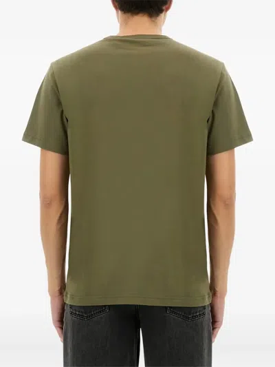 Belstaff T-shirt With Logo In Green