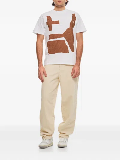 Les Deux Kody Heavy Corduroy Pants In White