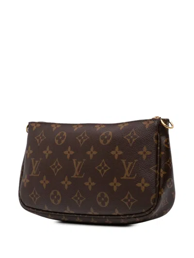 Pre-owned Louis Vuitton 2020 Monogram Multi Pochette Accessoires Satchel
