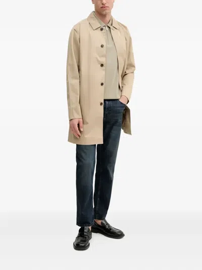 Michael Kors Half-zip Polo Shirt In Gray