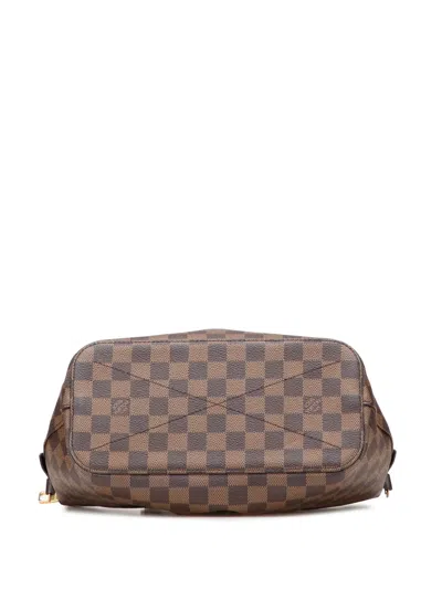 Pre-owned Louis Vuitton 2016 Damier Ebene Siena Pm Satchel